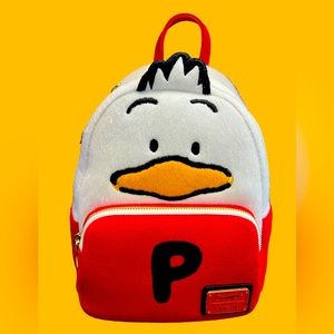 LOUNGEFLY SANRIO PEKKLE RED SHIRT FIGURAL MINI BACKPACK